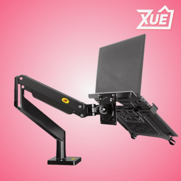 COMBO GIÁ TREO MÀN HÌNH NB F80 - KẸP LAPTOP NB FP2  