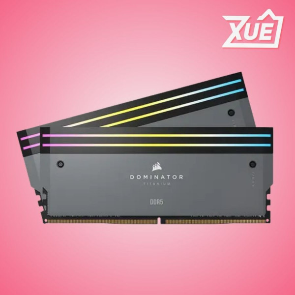 RAM DESKTOP CORSAIR DOMINATOR PLATINUM RGB GREY (CMP32GX5M2B6000Z30) 32GB (2X16GB) DDR5 6000MHZ