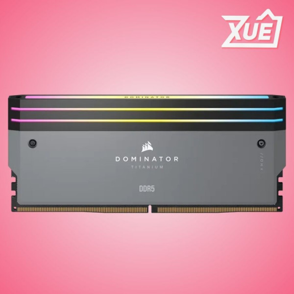 RAM DESKTOP CORSAIR DOMINATOR PLATINUM RGB GREY (CMP64GX5M2B6000Z30) 64GB (2X32GB) DDR5 6000MHZ