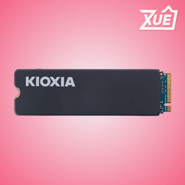 Ổ CỨNG SSD KIOXIA EXCERIA WITH HEATSINK R6200 2TB – M.2 2280 PCIE GEN4 X4 (ĐỌC 6200MB/S GHI 4900MB/S)-(LSC11K2T04G8)