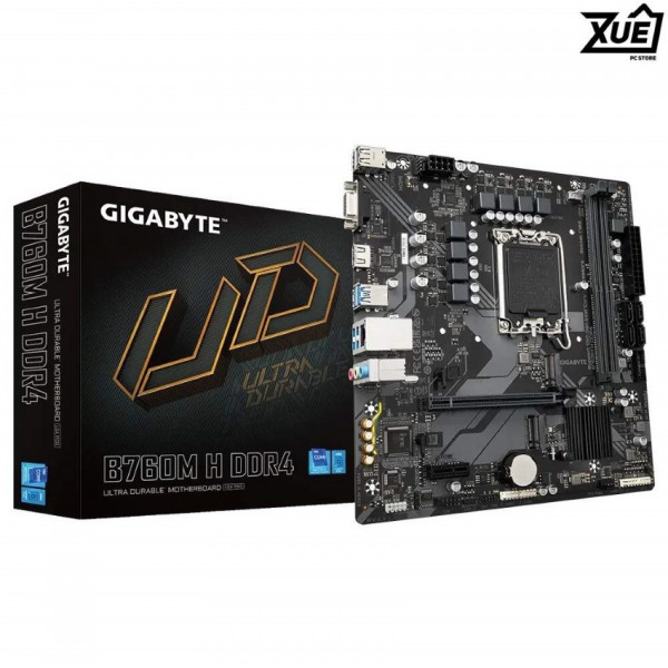 MAINBOARD GIGABYTE B760M H DDR4