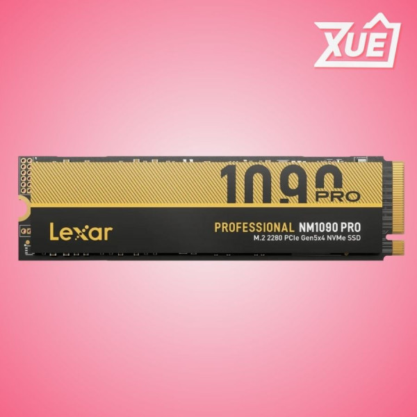 Ổ CỨNG SSD LEXAR NM1090 PRO 4TB  – M.2 2280 PCIE GEN5 X4 (ĐỌC 14000MB/S GHI 13000MB/S)-(LNM109P004T-RNNNG)