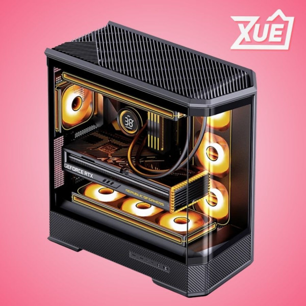 VỎ CASE JONSBO D400 BLACK (ATX, 0 FAN)