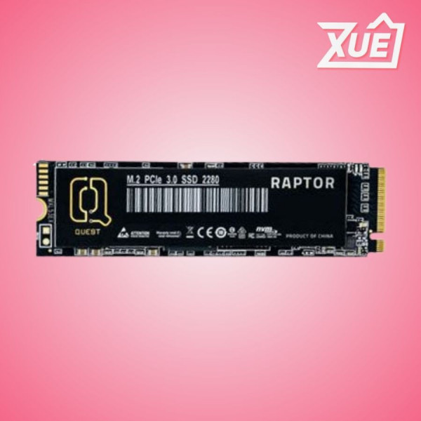 Ổ CỨNG SSD MCQUEST RAPTOR 512GB PCIE 3.0 NVME M.2