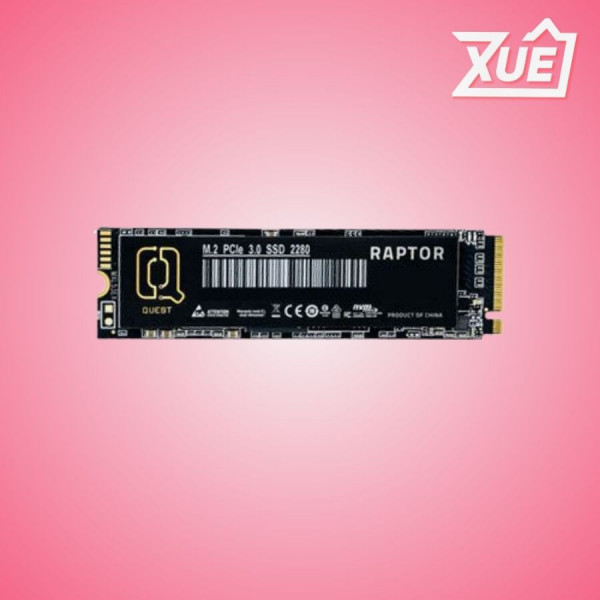 Ổ CỨNG SSD MCQUEST RAPTOR 256GB PCIE 3.0 NVME M.2