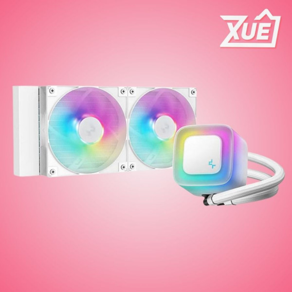 TẢN NHIỆT NƯỚC DEEPCOOL LT240 ARGB WH - WHITE