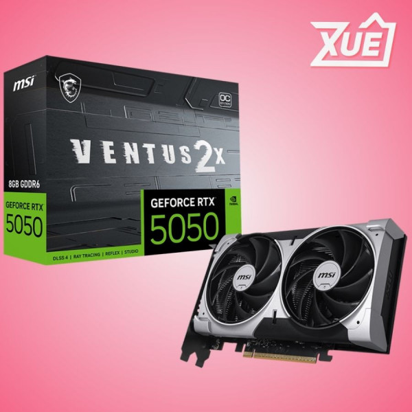 CARD MÀN HÌNH MSI GEFORCE RTX 5050 8G VENTUS 2X OC