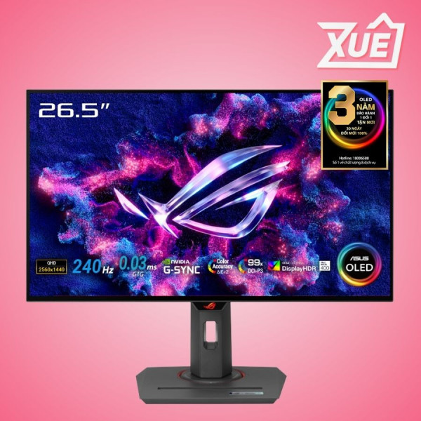 MÀN HÌNH ASUS ROG STRIX XG27AQDMG (27 INCH, QHD, WOLED, 240HZ, 0.03MS)