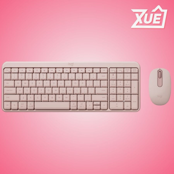BỘ PHÍM CHUỘT KHÔNG DÂY LOGITECH MK250 - MÀU HỒNG