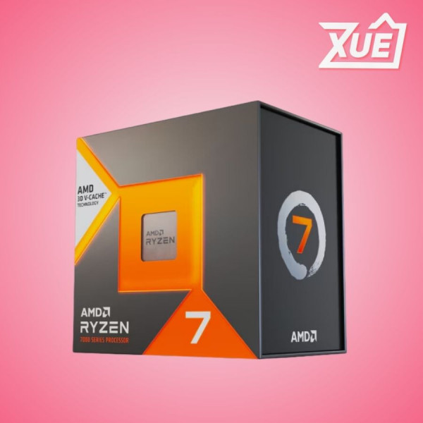 BỘ VI XỬ LÝ AMD RYZEN 7 7800X3D | 4.2 GHZ (5.0GHZ MAX BOOST) | 104MB CACHE | 8 CORES, 16 THREADS | 120W | SOCKET AM5