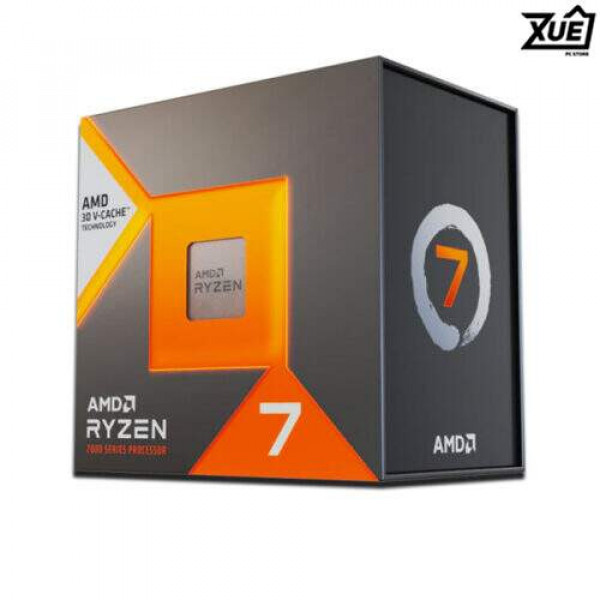 BỘ VI XỬ LÝ AMD RYZEN 7 7800X3D | 4.2 GHZ (5.0GHZ MAX BOOST) | 104MB CACHE | 8 CORES, 16 THREADS | 120W | SOCKET AM5