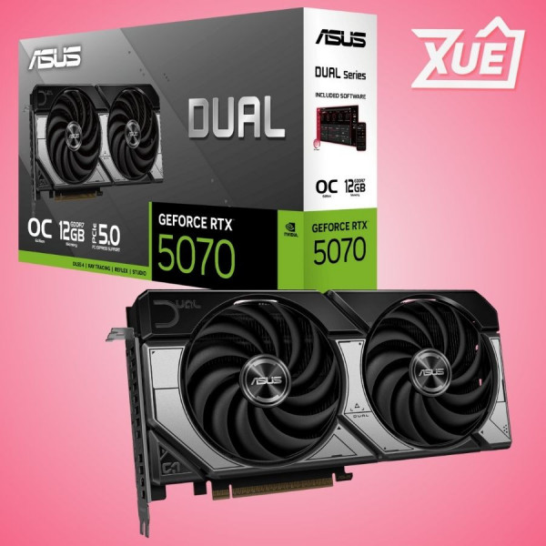 CARD MÀN HÌNH ASUS DUAL RTX 5070 12G OC GDDR7