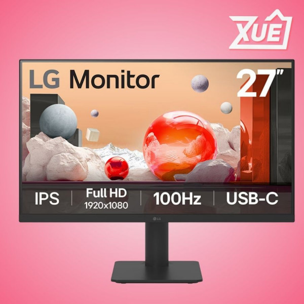 MÀN HÌNH LG 27MS570B-B (27 INCH/FHD/IPS/100HZ/5MS/USB-C 65W)