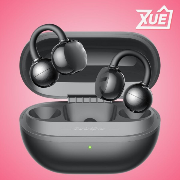 TAI NGHE BLUETOOTH SOUNDPEATS POP CLIP (MÀU ĐEN)
