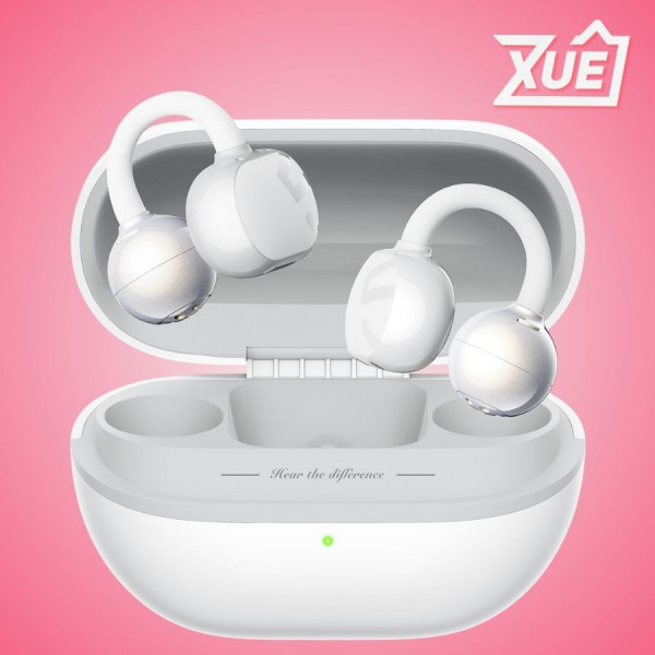 TAI NGHE BLUETOOTH SOUNDPEATS POP CLIP (MÀU TRẮNG)