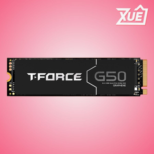 Ổ CỨNG SSD TEAMGROUP G50 2TB – M.2 2280 PCIE GEN4 X4 (ĐỌC 5000MB/S - GHI 4500MB/S) - (TM8FFE002T0C129)