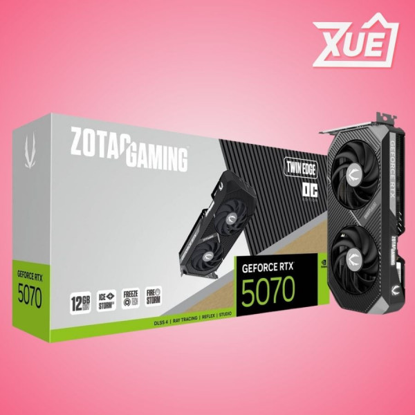 CARD MÀN HÌNH ZOTAC RTX 5070 TWIN EDGE 12G OC 