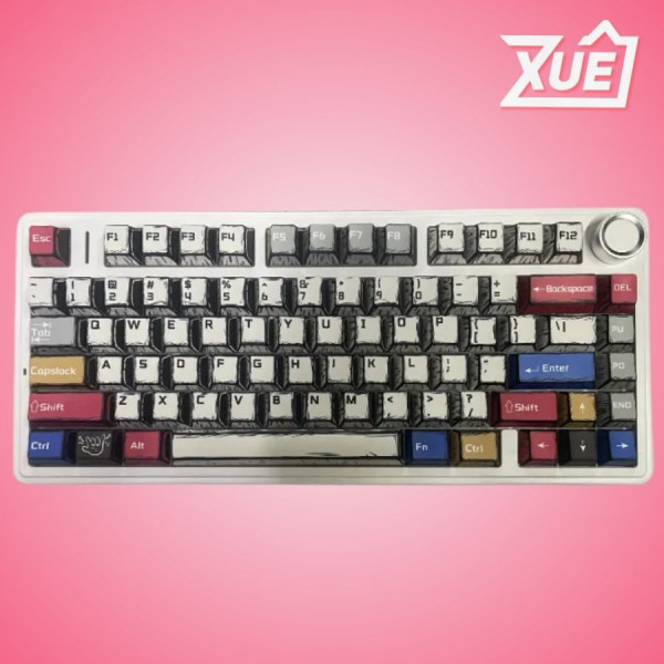 BÀN PHÍM CƠ GAMING AULA F75 (3 MODE,  COMIC,  REAPER SWITCH)