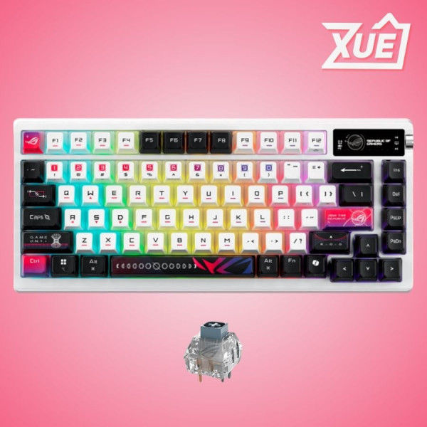 BÀN PHÍM CƠ GAMING KHÔNG DÂY ASUS ROG AZOTH X (ROG NX V2 STORM SWITCH)