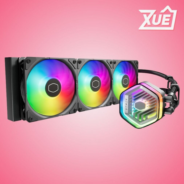 TẢN NHIỆT NƯỚC COOLERMASTER MASTERLIQUID 360 ATMOS STEALTH- BLACK