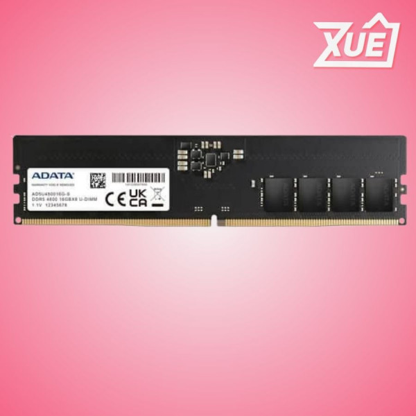 RAM DESKTOP ADATA (AD5U48008G-S) 8GB (1X 8GB) DDR5 4800MHZ