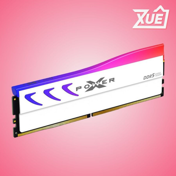 RAM DESKTOP SILICON POWER XPOWER STORM RGB WHITE (SP016GXLWU60CFSL) 16GB (1X16GB) DDR5 6000MHZ
