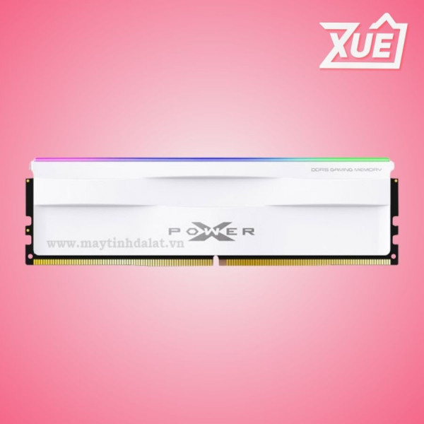 RAM DESKTOP SILICON POWER XPOWER ZENITH RGB WHITE (SP032GXLWU60BFSH) 32GB (1X32GB) DDR5 6000MHZ