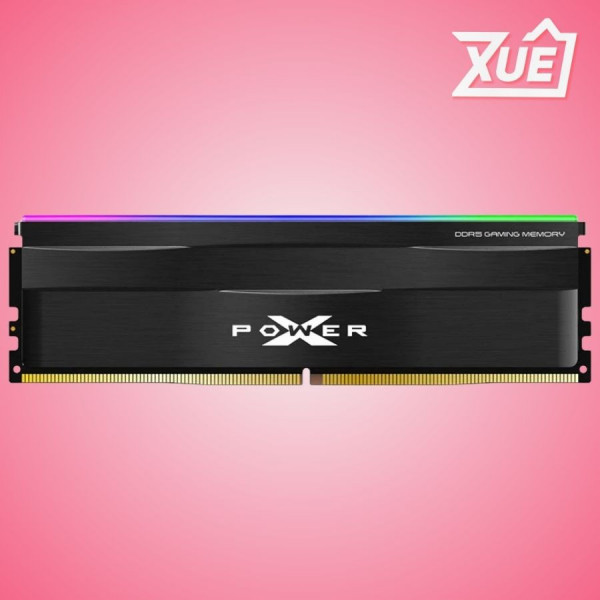 RAM DESKTOP SILICON POWER XPOWER ZENITH RGB BLACK (SP032GXLWU60BFSF) 32GB (1X32GB) DDR5 6000MHZ