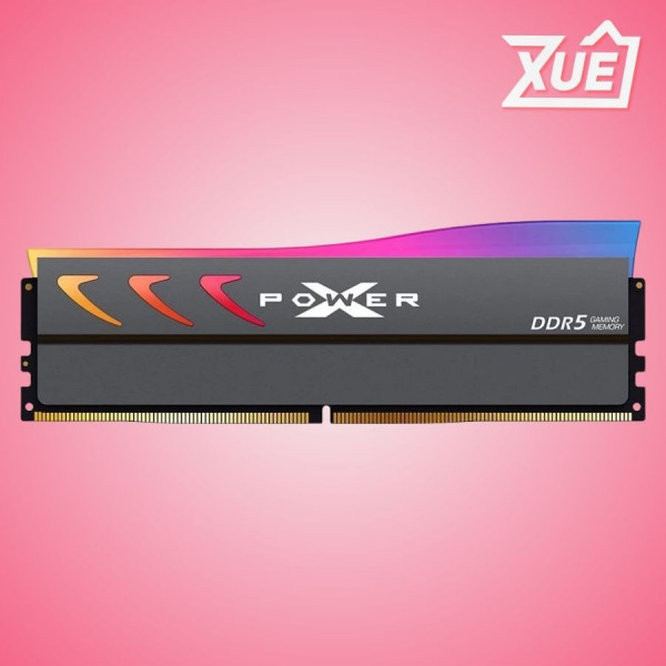 RAM DESKTOP SILICON POWER XPOWER STORM RGB GRAY EXPO (SP016GXLWU60AFSK) 16GB (1X16GB) DDR5 6000MHZ