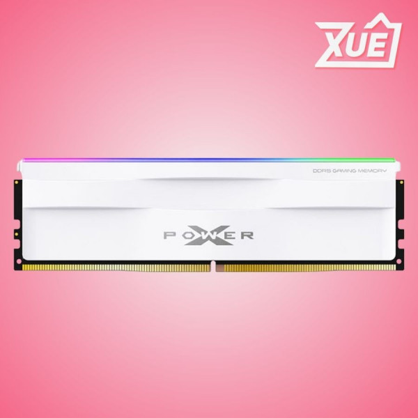 RAM DESKTOP SILICON POWER XPOWER ZENITH RGB WHITE EXPO (SP032GXLWU60AFSH) 32GB (1X32GB) DDR5 6000MHZ