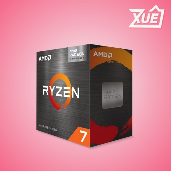 BỘ VI XỬ LÝ AMD RYZEN 7 5700G (3.8GHZ UPTO 4.6GHZ / 20MB / 8 CORES, 16 THREADS / 65W / SOCKET AM4)