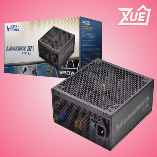 NGUỒN SUPER FLOWER LEADEX III GOLD 850W ATX 3.1