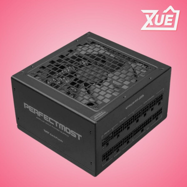 NGUỒN MÁY TÍNH DARKFLASH PMT1050 GOLD - 1050W (80 PLUS GOLD, ATX3.1, PCI-E 5.1, FULL MODULAR)