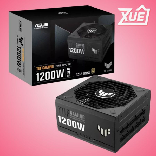 NGUỒN ASUS TUF GAMING 1200W GOLD ATX3.1 ( PCI GEN 5.1 , 80 PLUS GOLD, MÀU ĐEN, FULL MODULAR)