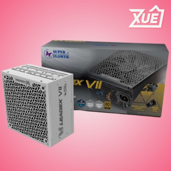 NGUỒN SUPER FLOWER LEADEX VII XG 850W ATX 3.1 WHITE (80 PLUS GOLD, FULL MODULAR)