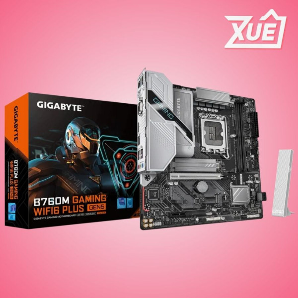MAINBOARD GIGABYTE B760M GAMING WIFI6 PLUS GEN5
