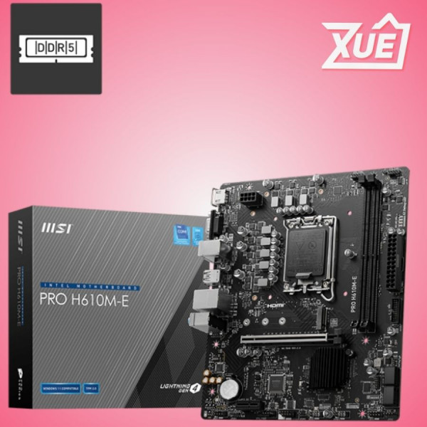 MAINBOARD MSI PRO H610M-E DDR5