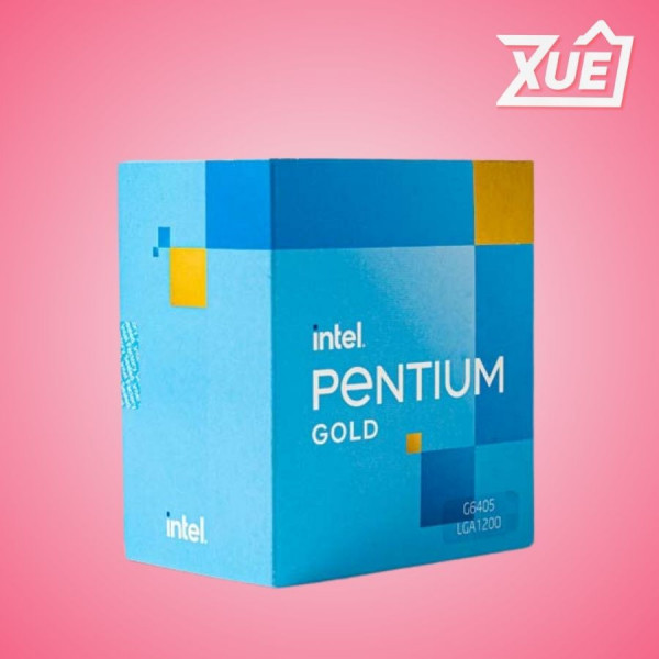 BỘ VI XỬ LÝ INTEL PENTIUM GOLD G6405 (4.1GHZ, 2 NHÂN 4 LUỒNG, 4MB CACHE, 58W) - SOCKET INTEL LGA 1200)