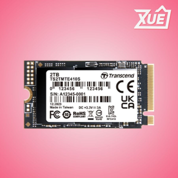 Ổ CỨNG SSD TRANSCEND MTE410S 512GB – M.2 2242 PCIE GEN4 X4 (ĐỌC 5000MB/S - GHI 3500MB/S)-(TS512GMTE410S)