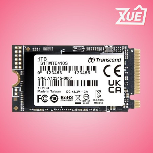 Ổ CỨNG SSD TRANSCEND MTE410S 1TB – M.2 2242 PCIE GEN4 X4 (ĐỌC 5000MB/S - GHI 3500MB/S)-(TS1TMTE410S)