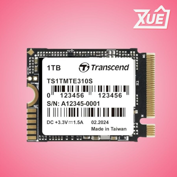 Ổ CỨNG SSD TRANSCEND MTE310S 1TB – M.2 2230 PCIE GEN4 X4 (ĐỌC 5000MB/S - GHI 3500MB/S)-(TS1TMTE310S)