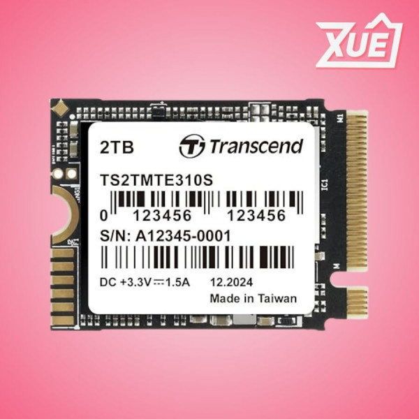 Ổ CỨNG SSD TRANSCEND MTE310S 2TB – M.2 2230 PCIE GEN4 X4 (ĐỌC 5000MB/S - GHI 4300MB/S)-(TS2TMTE310S)