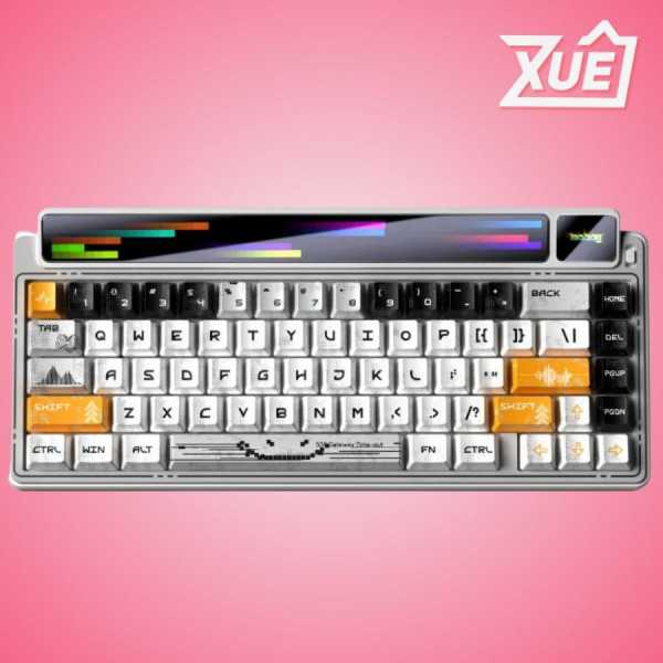 BÀN PHÍM CƠ LEOBOG AMG65 (3 MODE/ MÀU TRẮNG/ LIGHT FEATHER SWITCH)