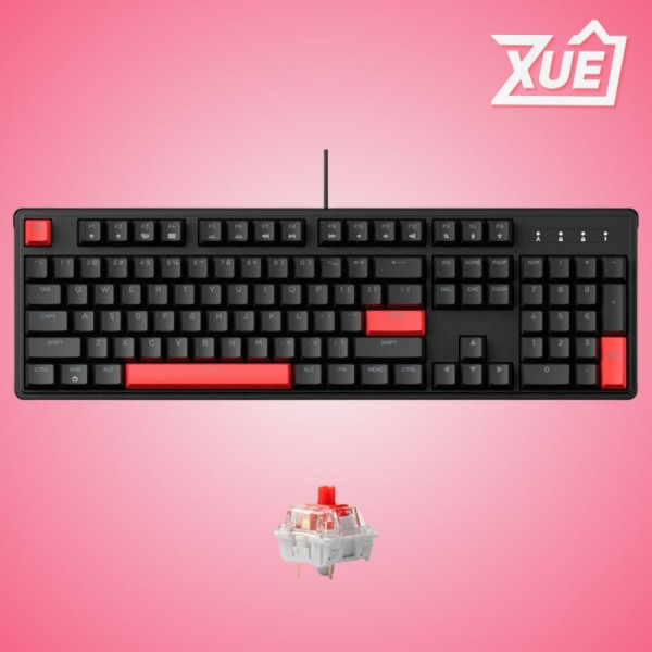 BÀN PHÍM KEYCHRON X3-A1 BLACK - RED SWITCH