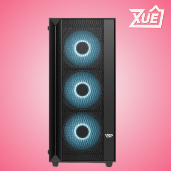 VỎ CASE VSP GAMING V3 - ĐEN (ATX/MID TOWER)