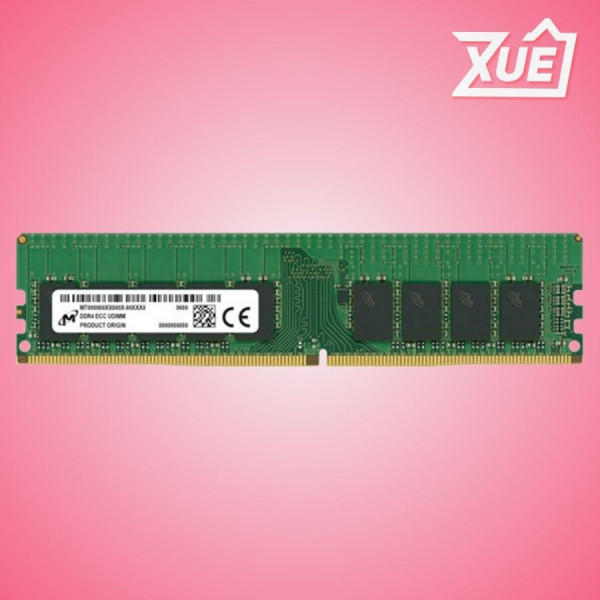 RAM SERVER MICRON ECC UDIMM 32GB 3200MHZ DDR4 (MTA18ASF4G72AZ-3G2B1R)