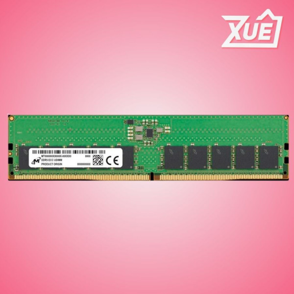 RAM SERVER MICRON ECC UDIMM 4800MHZ 32GB (1X32GB) DDR5
