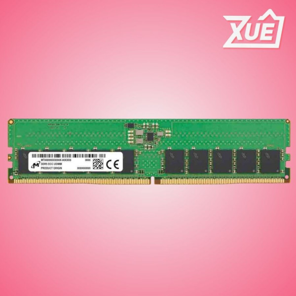 RAM SERVER MICRON ECC UDIMM 16GB 4800MHZ DDR5 (MTC10C1084S1EC48BA1R)