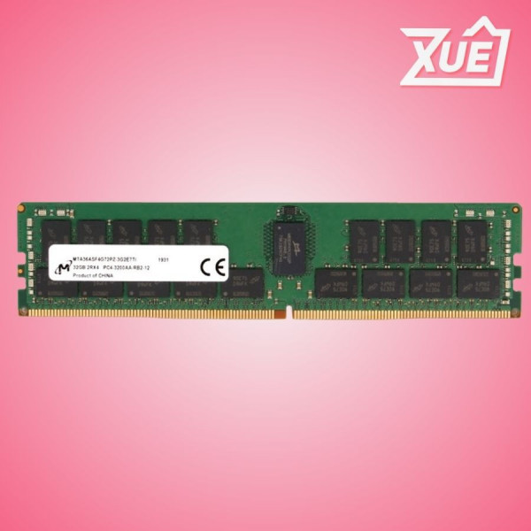 RAM SERVER MICRON 32GB 3200MHZ DDR4 ECC REGISTERED (MTA36ASF4G72PZ-3G2E7)