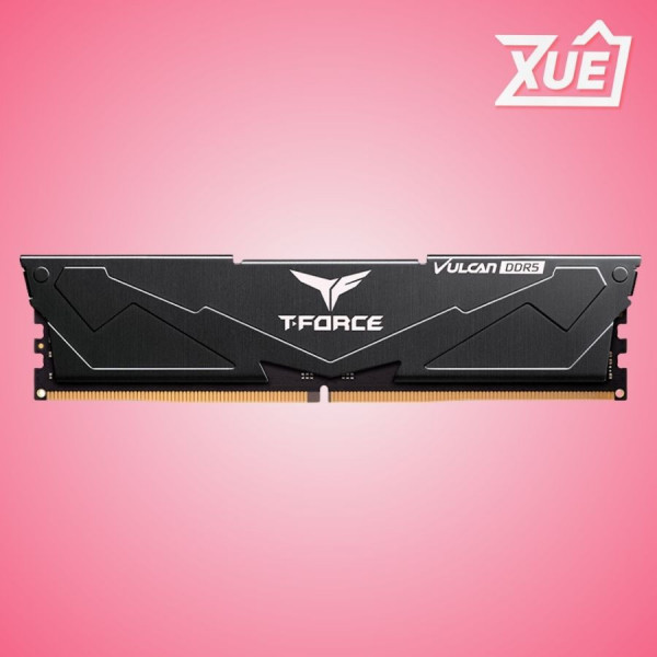 RAM TEAMGROUP T-FORCE VULCAN DDR5 16GB 5200MHZ (BLACK)